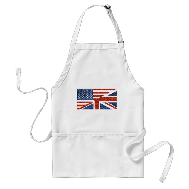 Avental glitter usa uk (Frente)