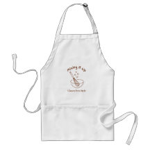 Gluten Free Themed Apron - Misturando-o
