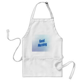 Avental Good Morning Blue Dots