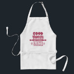 Avental Good Things Come Those Who Bake Apron for Bakers<br><div class="desc">Cute pink glitter typography "Good things come to those who bake" makes a cute gift for anyone who loves to bake.</div>