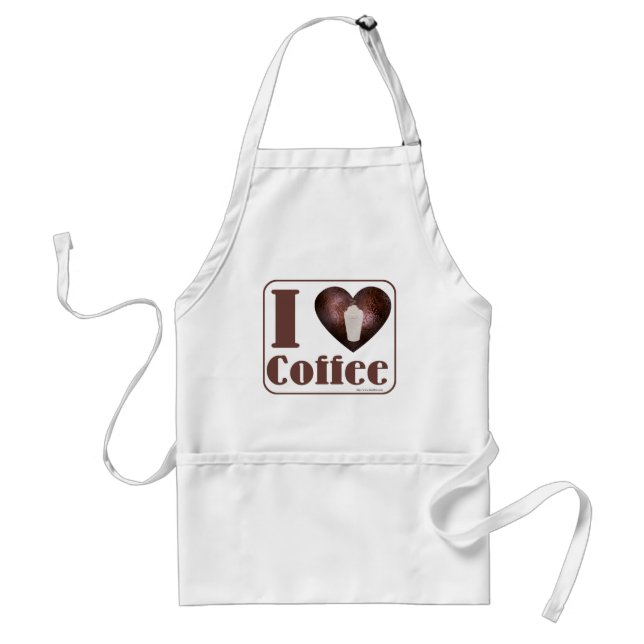 Avental Gotta Love Coffee Motto (Frente)