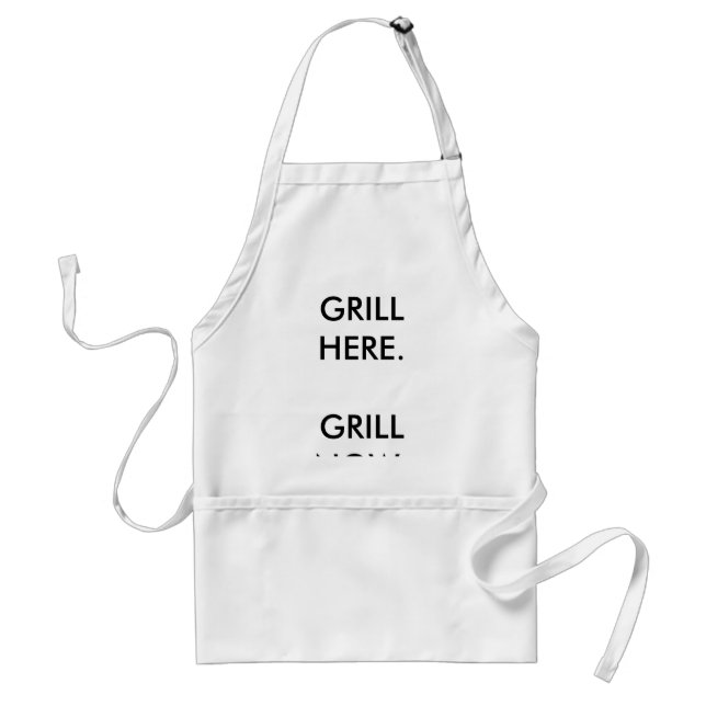 AVENTAL GRADE HERE.GRILL AGORA (Frente)