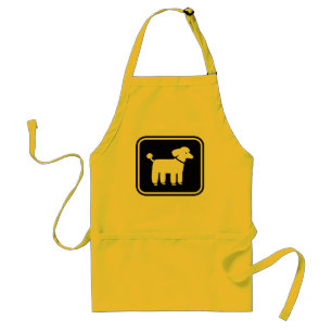 Avental Gráfico de Poodle