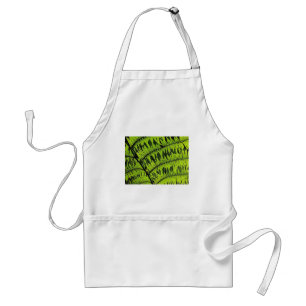 Avental Green Leaf Apron