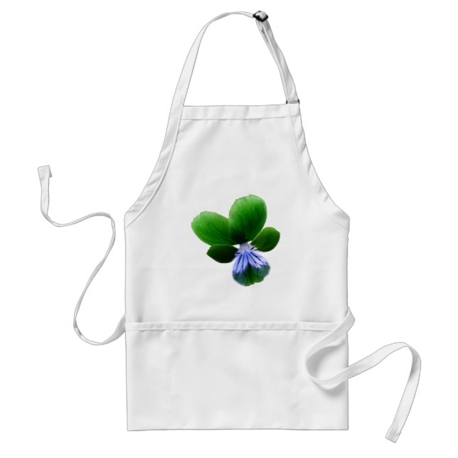 Avental Green Pansy Apron (Frente)