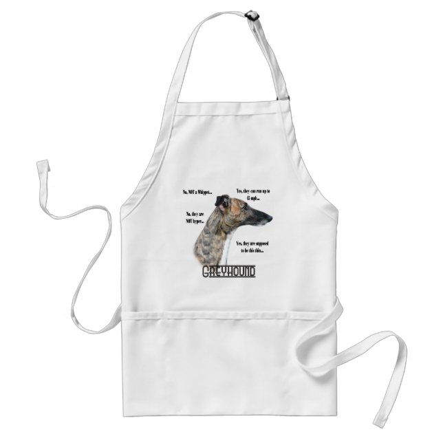 Avental Greyhound FAQ Apron (Frente)