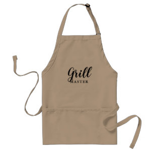 Avental Grill Master Papa Gift para Pai Avô Apron