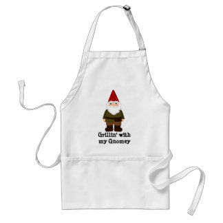 Avental Grillin com meu Gnomey