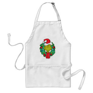 Avental Grinch Coroa de Natal