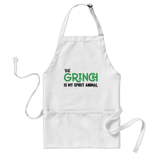 Avental Grinch é meu Animal Espiritual (Frente)
