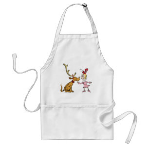 Avental Grinch Max & Cindy Lou Quem