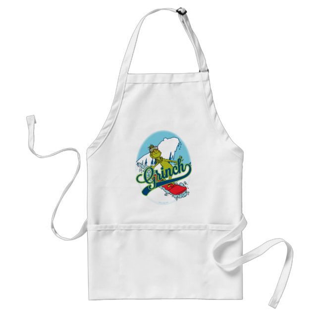 Avental Grinch Snowboarding (Frente)