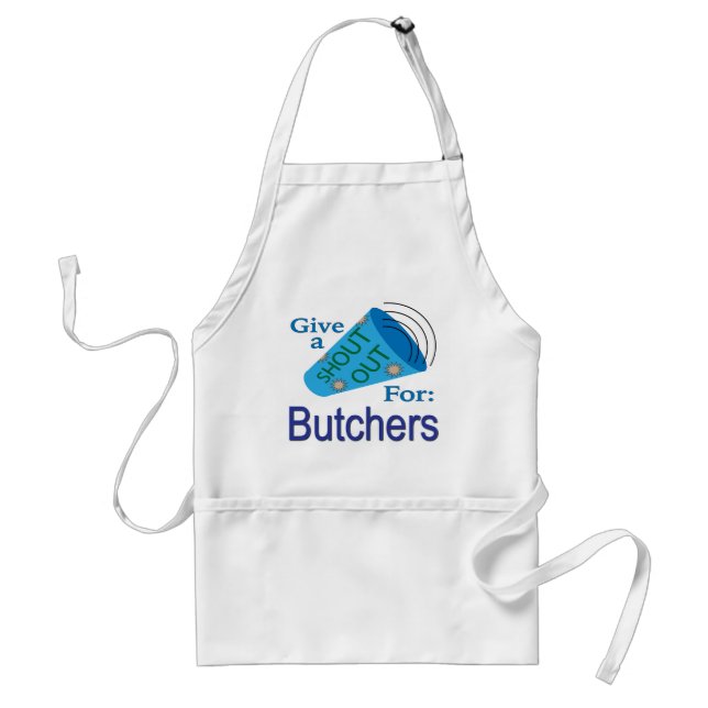 Avental Gritar por Butchers (Frente)