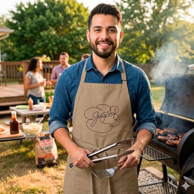 Avental GUAPO sou - Bold CloudS (Guapo Soy... )