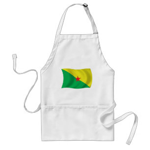 Avental Guiana Francesa Flag Apron