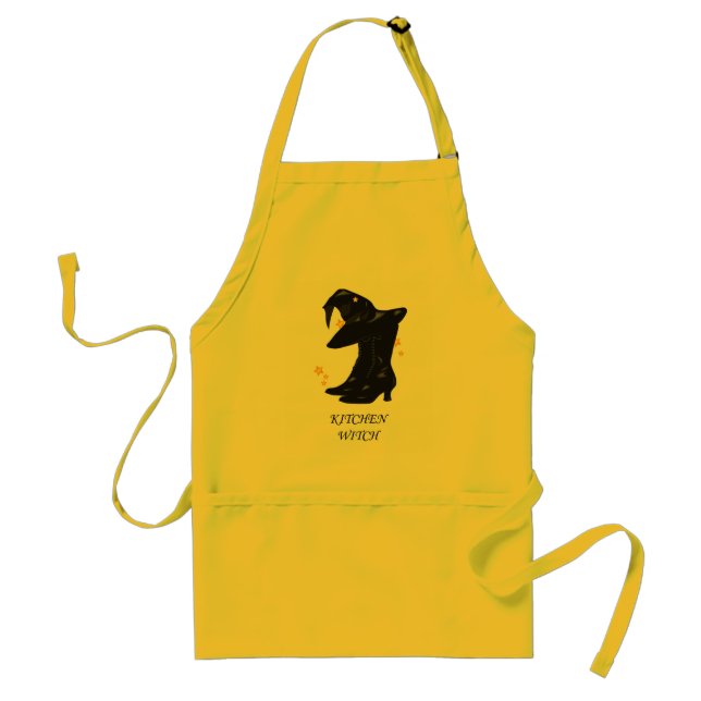 Avental Halloween Kitchen Witch Apron (Frente)