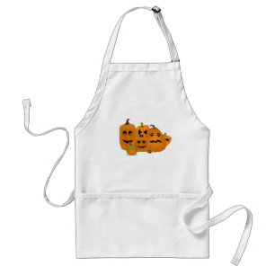 Avental Halloween Pumpkins Apron