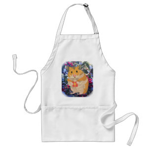 Avental Hamster do Natal que guardara um presente