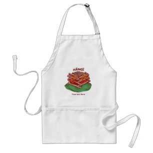 Avental Hangi Maori Comida Kai