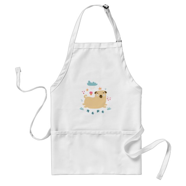 Avental Happy Puggy Apron (Frente)