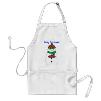 Avental Happy Snowman Apron