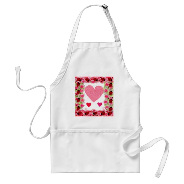 Avental Heart Ladybugs (Frente)
