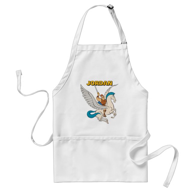 Avental Hercules Riding Pegasus Adult Apron (Frente)