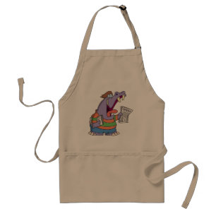Avental Hippo Newpaper Boy Apron