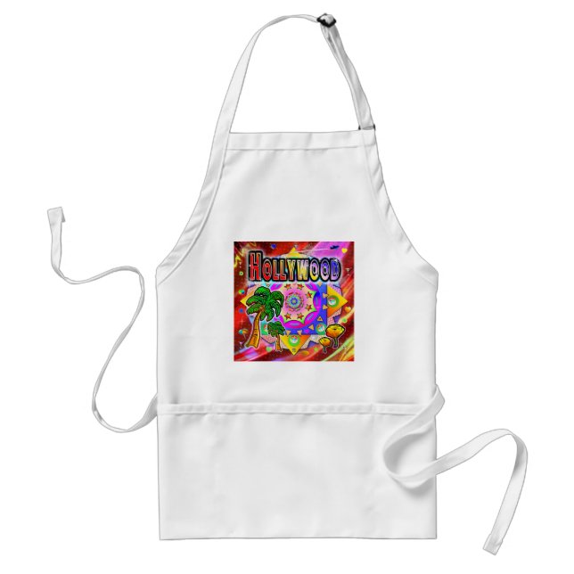Avental Hollywood Tropical Friends Apron (Frente)