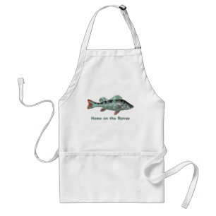 Avental Home on Fish Seafood Animal Watercolor