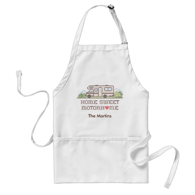 Avental Home Sweet Motor Home Apron (Frente)