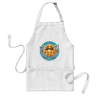 Avental Hora do Waffle! Cozinha Funny Kawaii Apron