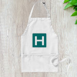 Avental Hospital Road Sign Emergency Medical Facility<br><div class="desc">Cozinhe ou trabalhe em estilo com este avental de placa de hospital. Com o clássico "H" branco em um fundo verde, este avental durável e funcional é perfeito para médicos, enfermeiros, paramédicos, estudantes de medicina ou qualquer pessoa que ame designs únicos. Produzido a partir de tecidos de alta qualidade com...</div>