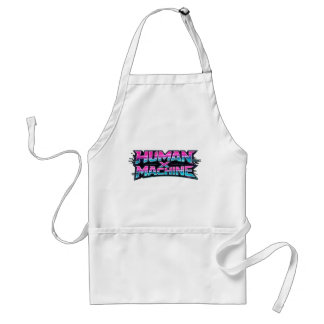 Avental Human × Machine Futuristic Tech Apron