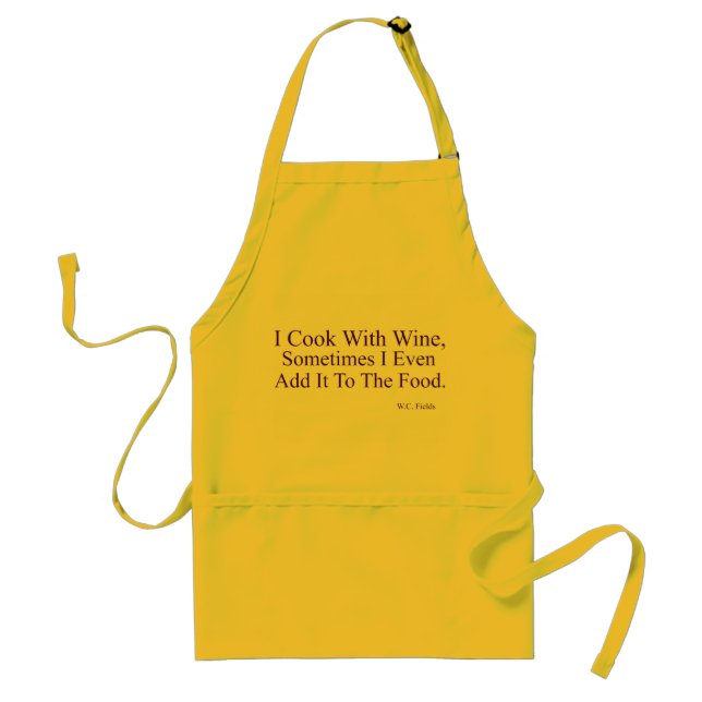 Avental I Cook With Wine Standard Apron (Frente)