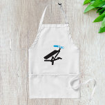 Avental Ícone de Equipamento de Exercício Gym<br><div class="desc">Um ícone de algum equipamento de exercício de ginástica. Esta design parece realmente eficaz nestes Apron</div>