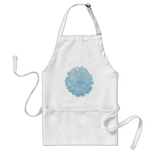 Avental Icy Blue Marigold Apron