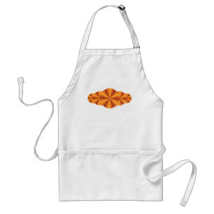 Avental Ilusões Ópticas Laranja Apron