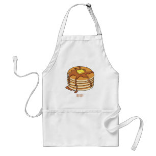 Avental Ilustração de desenho animado de Pancake