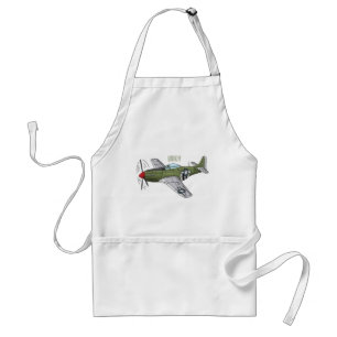 Avental Ilustração de desenho de avião militar