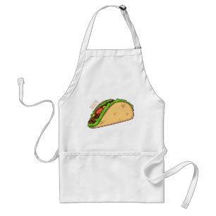 Avental Imagem de desenho animado do Taco