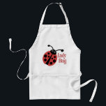 Avental Impressão de Animais de Ladybug<br><div class="desc">Quem não ama um inseto? Esta design divertida tem certeza de que vai iluminar o seu dia.</div>