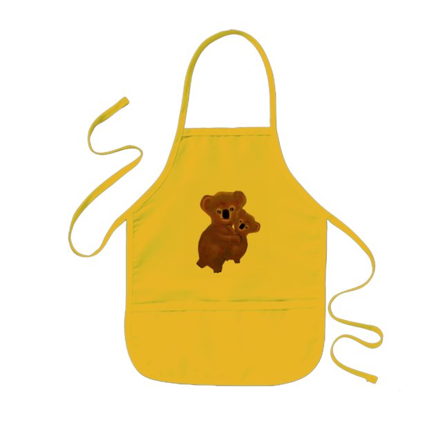 Avental Infantil Abraços do Koala (Frente)