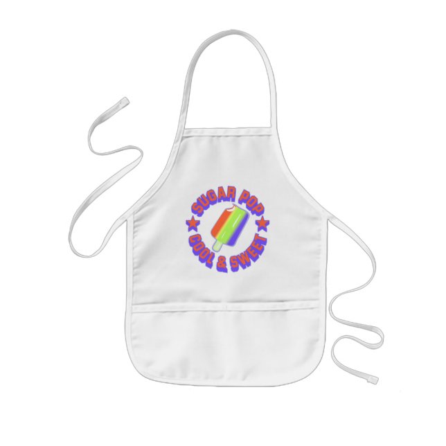 Avental Infantil Açúcar Pop Kids Apron (Frente)