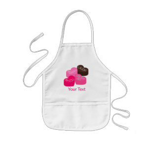 Avental Infantil Adicionar Suas Crianças De Texto Apron