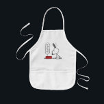 Avental Infantil Amendoins | Snoopy Ho Ho Comida Dish<br><div class="desc">Snoopy é um belo beagle da banda desenhada de amendoins de Charles Schulz. Durante o Natal,  ele costuma vestir-se como Papai Noel,  trazendo alegria e riso a todos.</div>