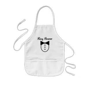 Avental Infantil Anel Bearer Apron
