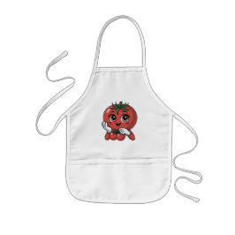 Avental Infantil Apenas Eu Tomate