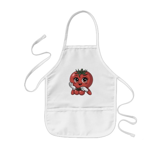 Avental Infantil Apenas Eu Tomate (Frente)