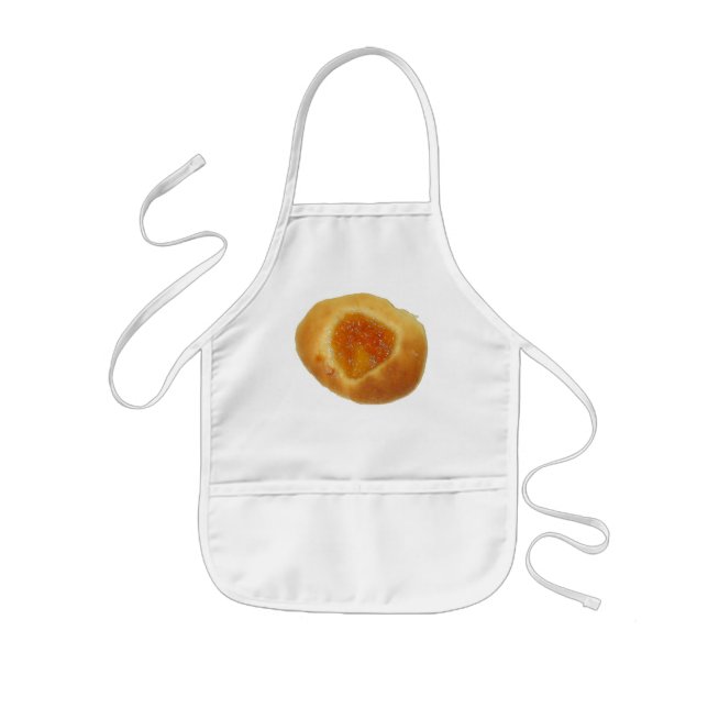 Avental Infantil Apricot Kolache apron (Frente)